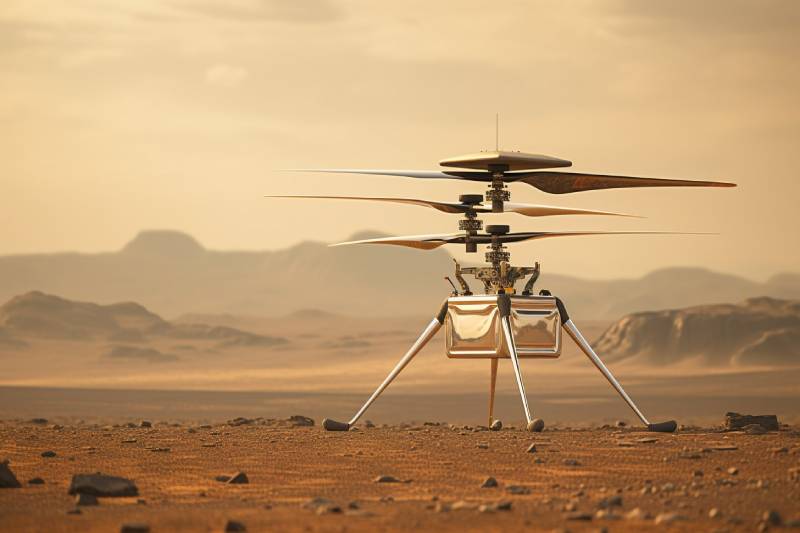 Mars Helicopter Aims for Another Speed Record Attempt on Thursday